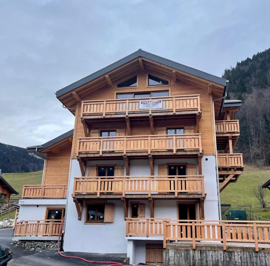 Apartmán Le Petit Cham - Cosy And Stylist With Balcony View Morzine Exteriér fotografie