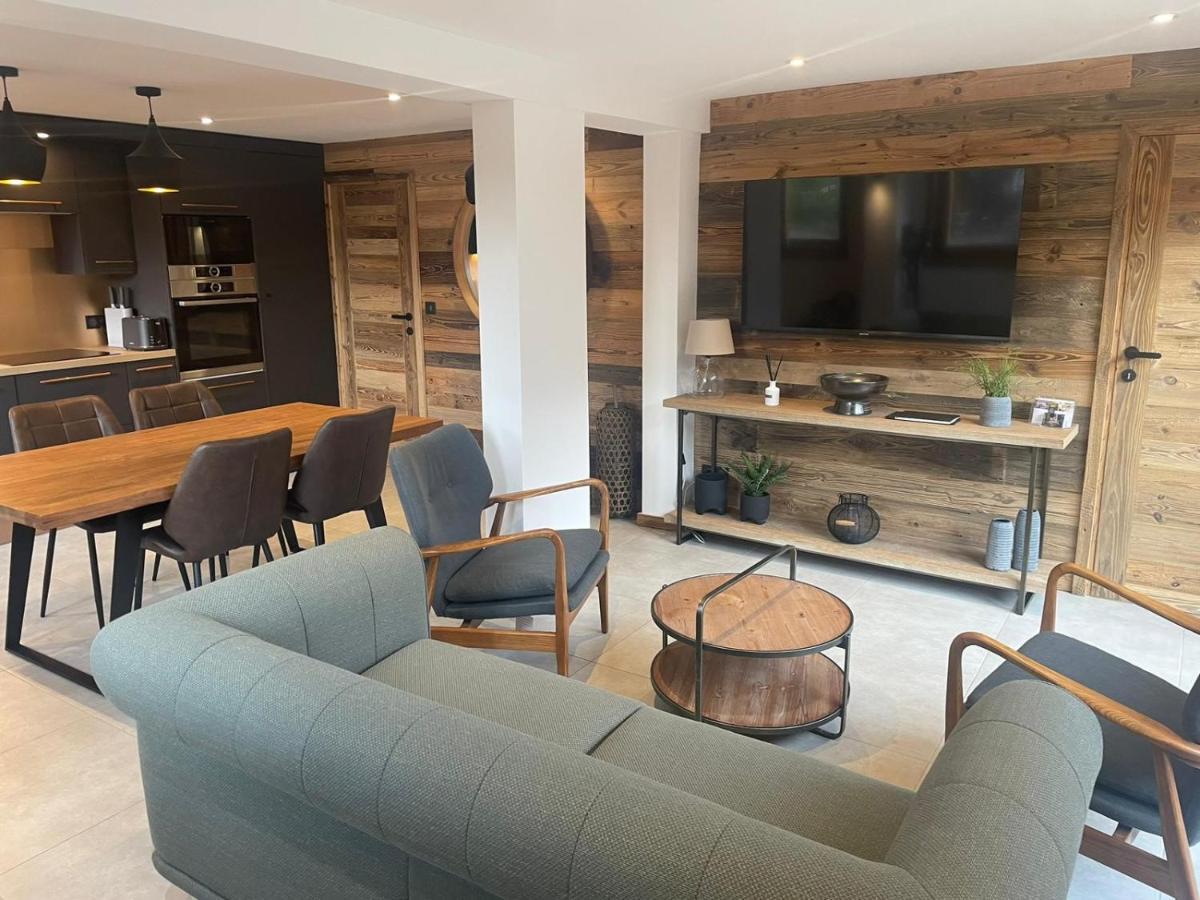 Apartmán Le Petit Cham - Cosy And Stylist With Balcony View Morzine Exteriér fotografie